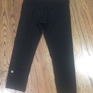 Lululemon capri! Super comfy at the waste!